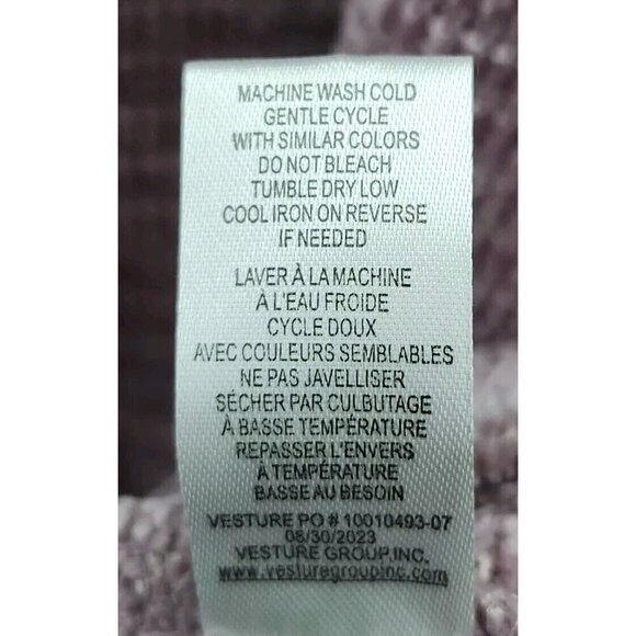 Chenault Chenille Dusty Rose Pullover Sweater 2X - Picture 7 of 7